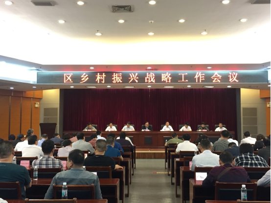 荔湾区组织召开区乡村振兴战略工作会议