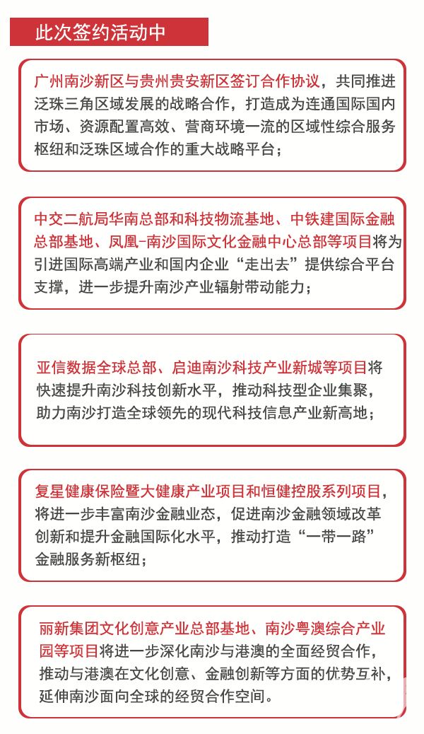 中国广州政府门户网站 - 南沙签约37个项目涉及