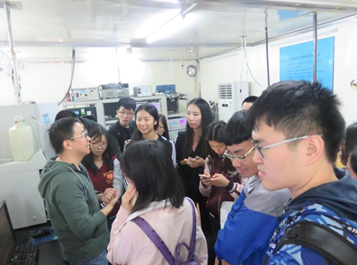 广东海洋大学学生到广州市环境监测中心站开展