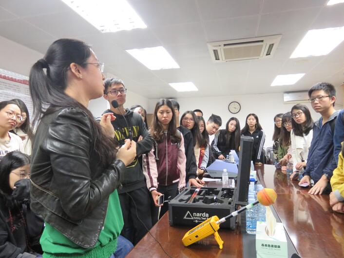 广东海洋大学学生到广州市环境监测中心站开展
