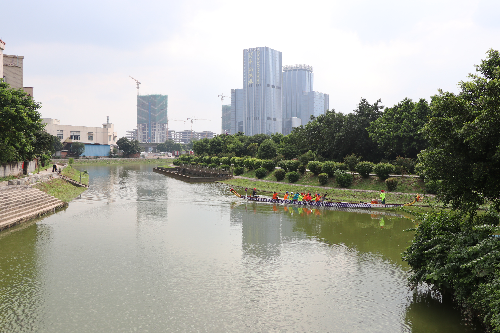 黄埔区对清除涉水违法建设发起总攻