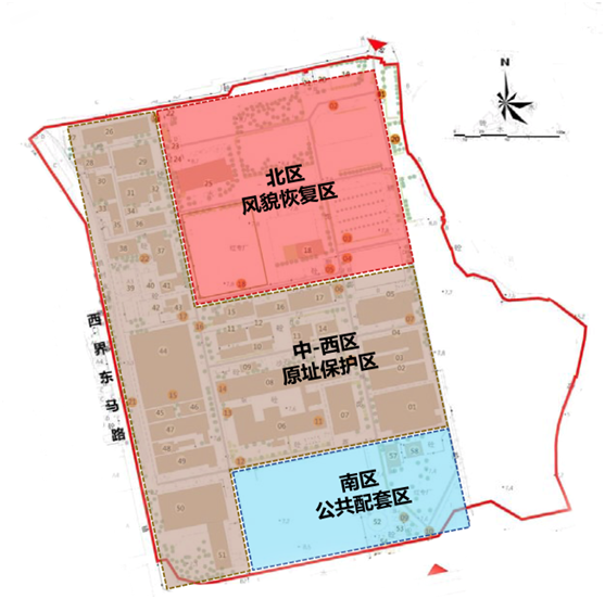 规划分区示意图