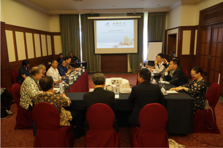 在印尼泗水举办的文物保护交流会