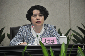 广州市体育局党组副书记、副局长林燕芬