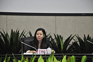 共青团广州市委会副书记、广州市青年联合会主席王婵娟