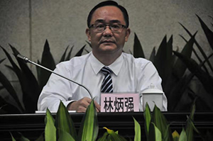 广州市水务局综合调研处处长林炳强