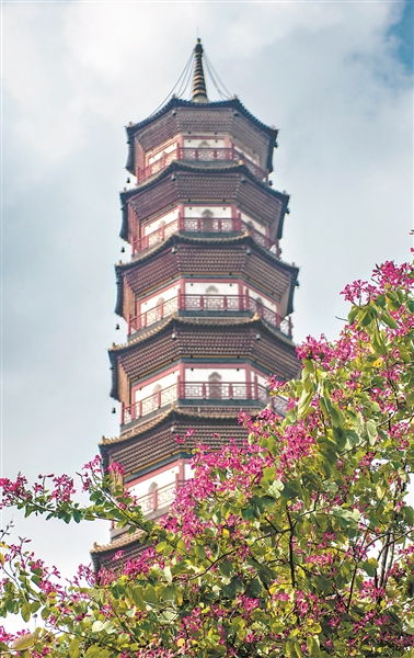 广州历史建筑——赤岗塔（资料图片）