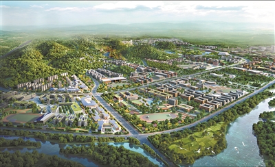 广州科教城效果图
