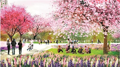 四季花门效果图