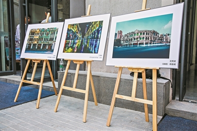 现场展示的比赛获奖作品