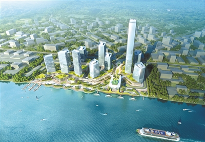 新华穗港城项目效果图