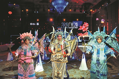 传统粤剧登上“广州之夜”