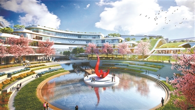 香港科技大学（广州）校园效果图