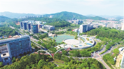 广州科学城的科学广场