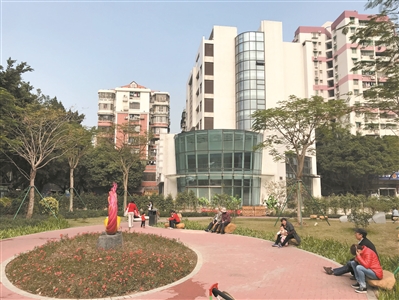 根据原有场地及周边环境特质，街心公园共分为四种主题。