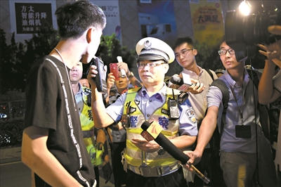 昨日在齐富路一名酒驾司机被查获。