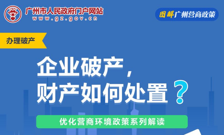 【一图读懂】广州市中级人民法院关于破产财产处置的若干意见