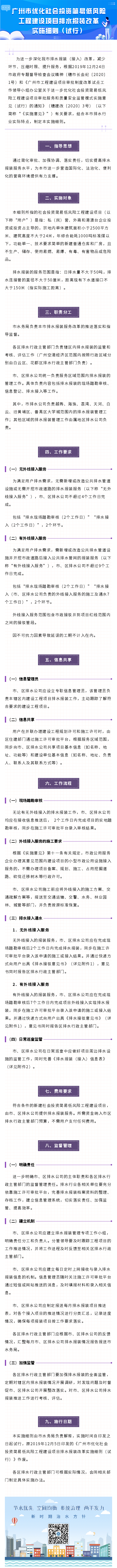 12广州市优化社会投资简易低风险工程建设项目排水报装改革实施细则（试行）.png