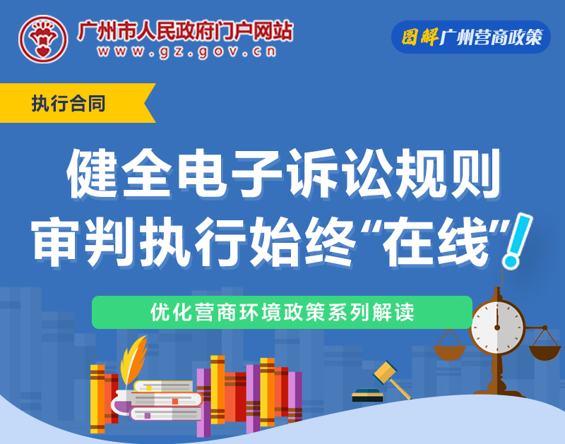 【一图读懂】广州法院关于健全电子诉讼规则实施细则