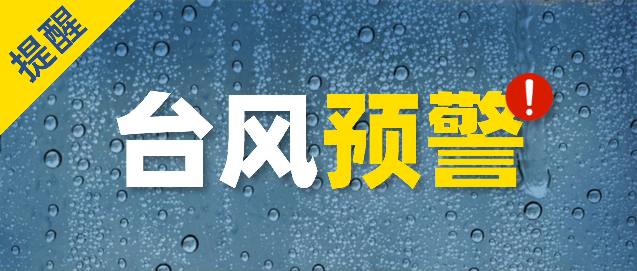 台风来了 出行记得防风雨