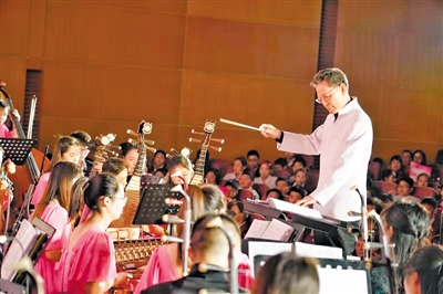 “2020民族乐团新年音乐会”在广州艺术博物院举行。