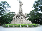 Five-Ram Statue