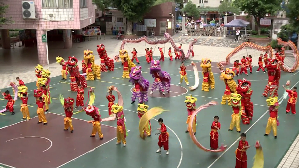 第六届广州市青少年醒狮表演赛总决赛
