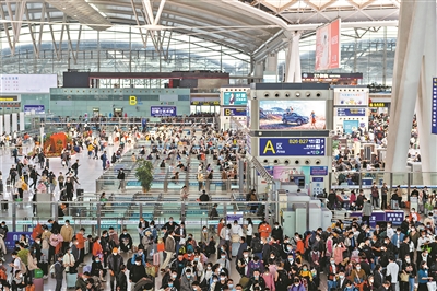 广铁到发旅客累计超1亿人次