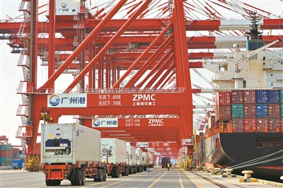 广州港打造全自动化集装箱码头“广州方案”
