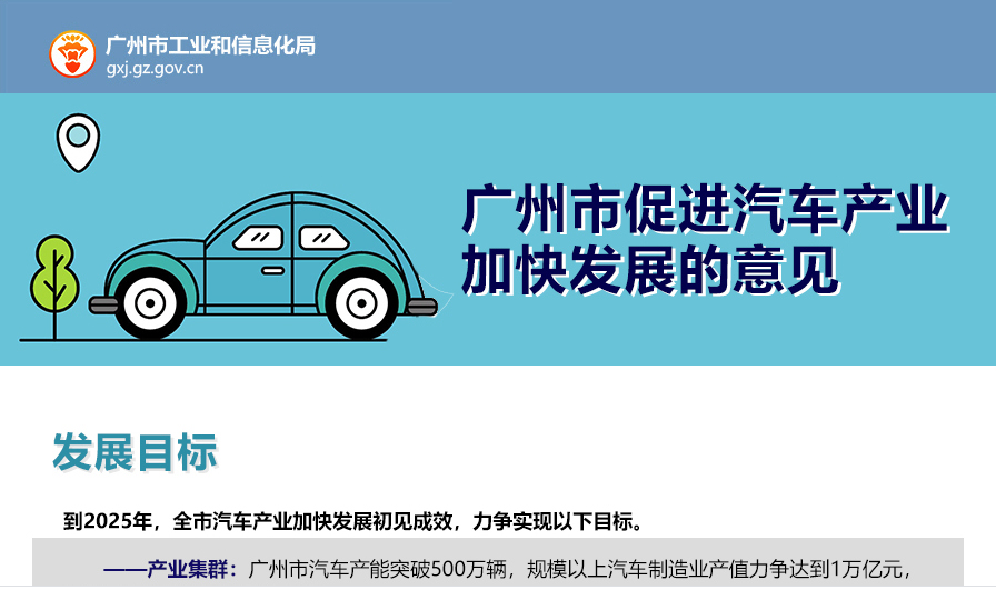 【一图读懂】《广州市促进汽车生产消费若干措施》的解读（二）