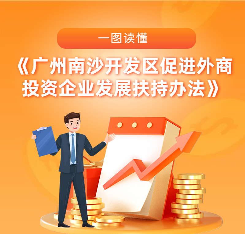 【一图读懂】《广州南沙开发区促进外商投资企业发展扶持办法》政策解读