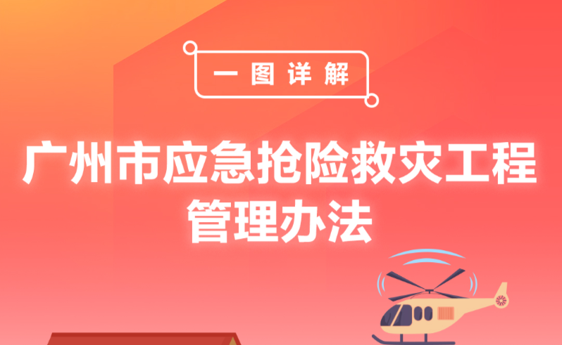 【一图读懂】《广州市应急抢险救灾工程管理办法》