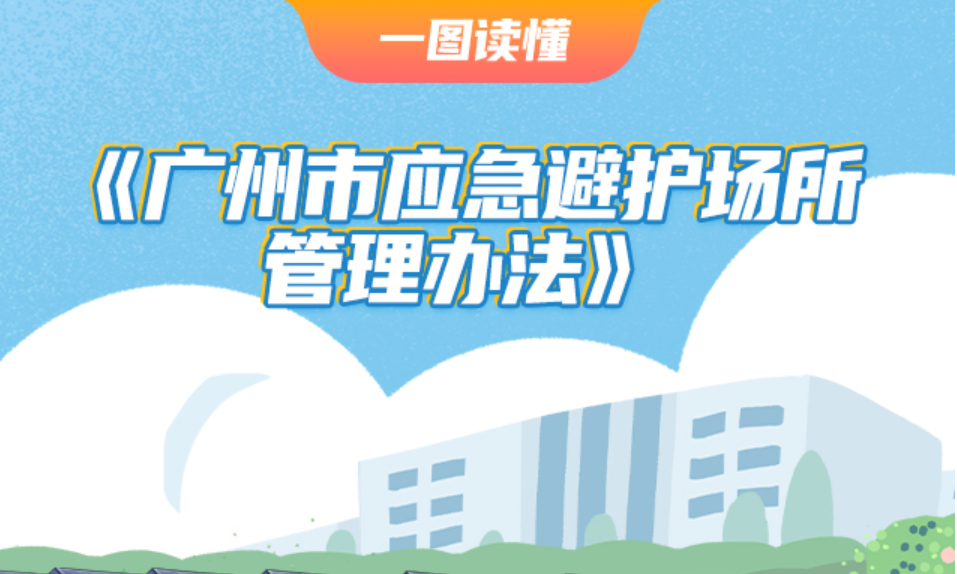 【一图读懂】《广州市应急避护场所管理办法》