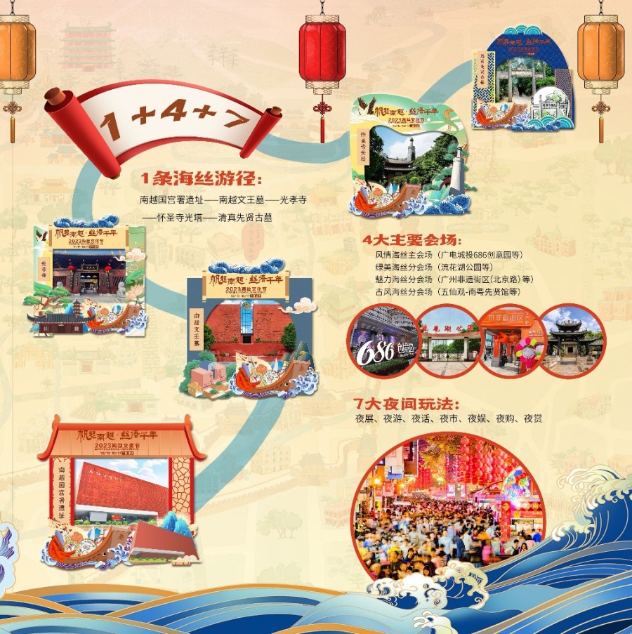 2023年海丝文化节10月13日-17日在越秀举行