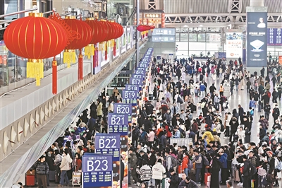 春运前两天广东累计发送旅客超700万人次