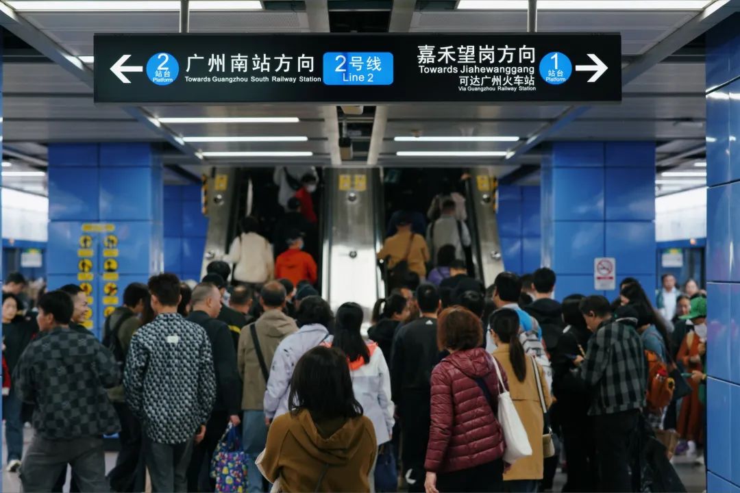 广州地铁即将进入“春运模式”