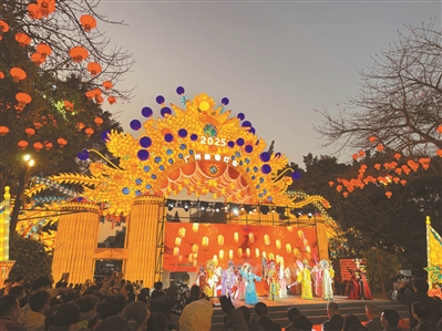 满城欢喜闹元宵 火树银花不夜天