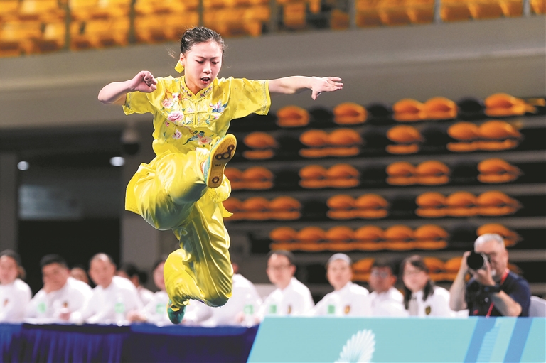 武术高手南沙对决 争夺全运“入场券”